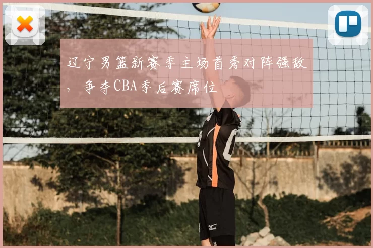 辽宁男篮新赛季主场首秀对阵强敌,争夺CBA季后赛席位
