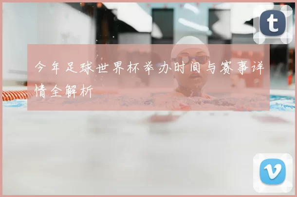 今年足球世界杯举办时间与赛事详情全解析